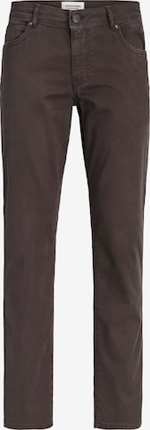 JACK & JONES Bukser 'JPSTClark Finn' i brun: forside