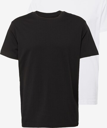 WEEKDAY Shirt in Black: front