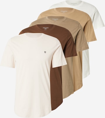 T-Shirt 'JPRBLABRODY' JACK & JONES en beige : devant
