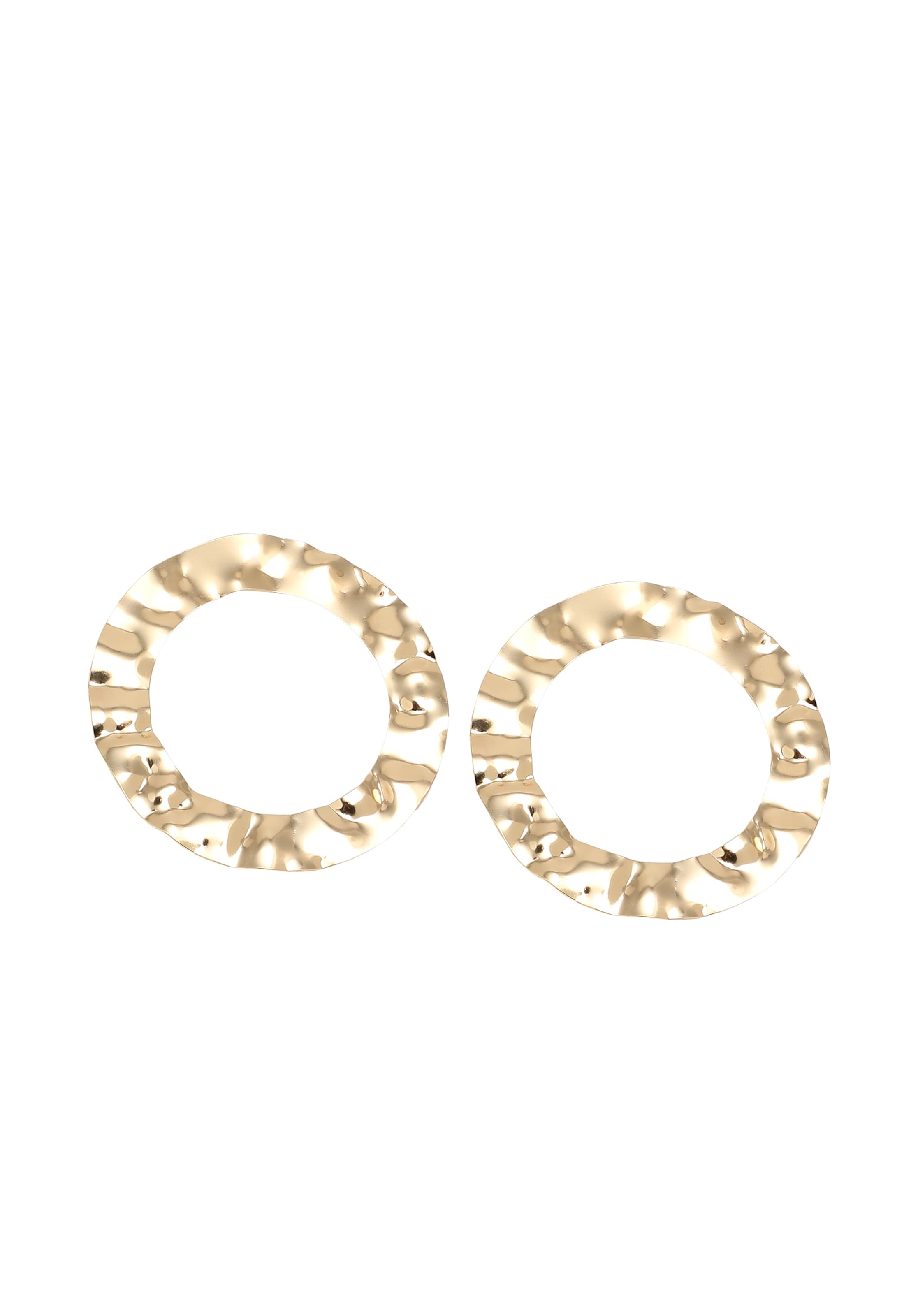 SOHI Серьги в Золотой: спереди