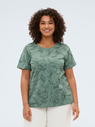 Fiorella Rubino - Camiseta en verde