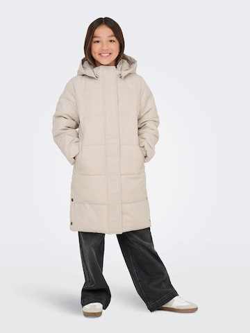 Manteau 'KOGIrene' ONLY GIRLS en beige : devant