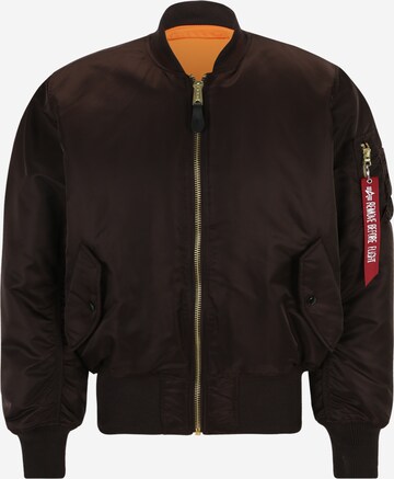 Veste mi-saison 'MA-1' ALPHA INDUSTRIES en marron : devant