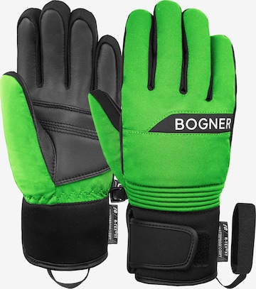 BOGNER Sporthandschuhe 'Jody' in Grün: Vorderseite