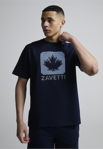 T-Shirt 'Alvo' Zavetti Canada en bleu : devant