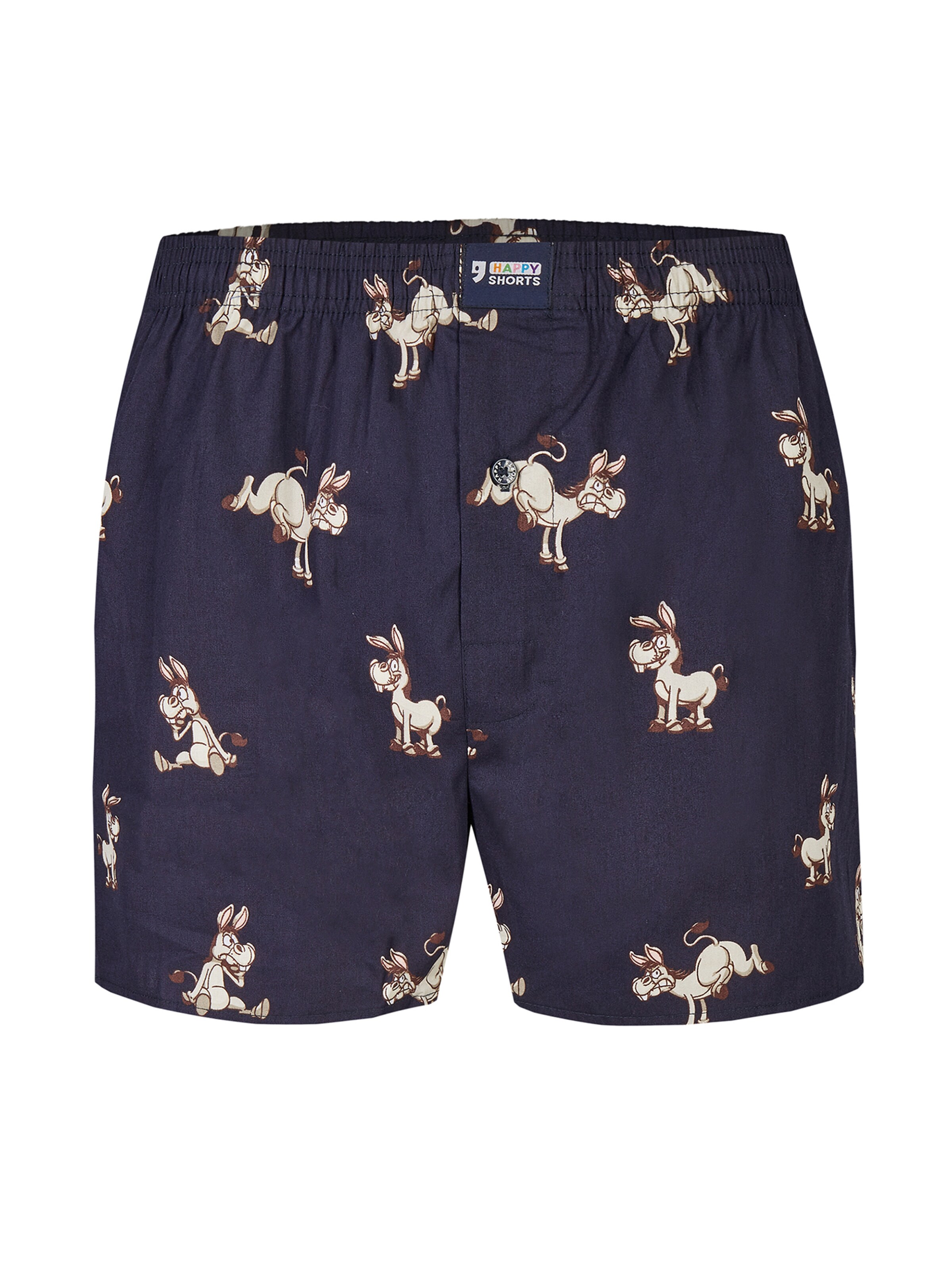 Boxers ' Motiv Mix ' Happy Shorts en bleu