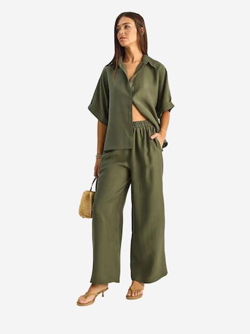 Bianco Lucci - Roupa de casa 'Zweiteiliges Set' em verde