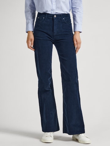 Pepe Jeans Wide leg Jeans 'WILLA' in Blauw: voorkant