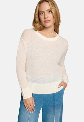 Pullover di zero in bianco: frontale