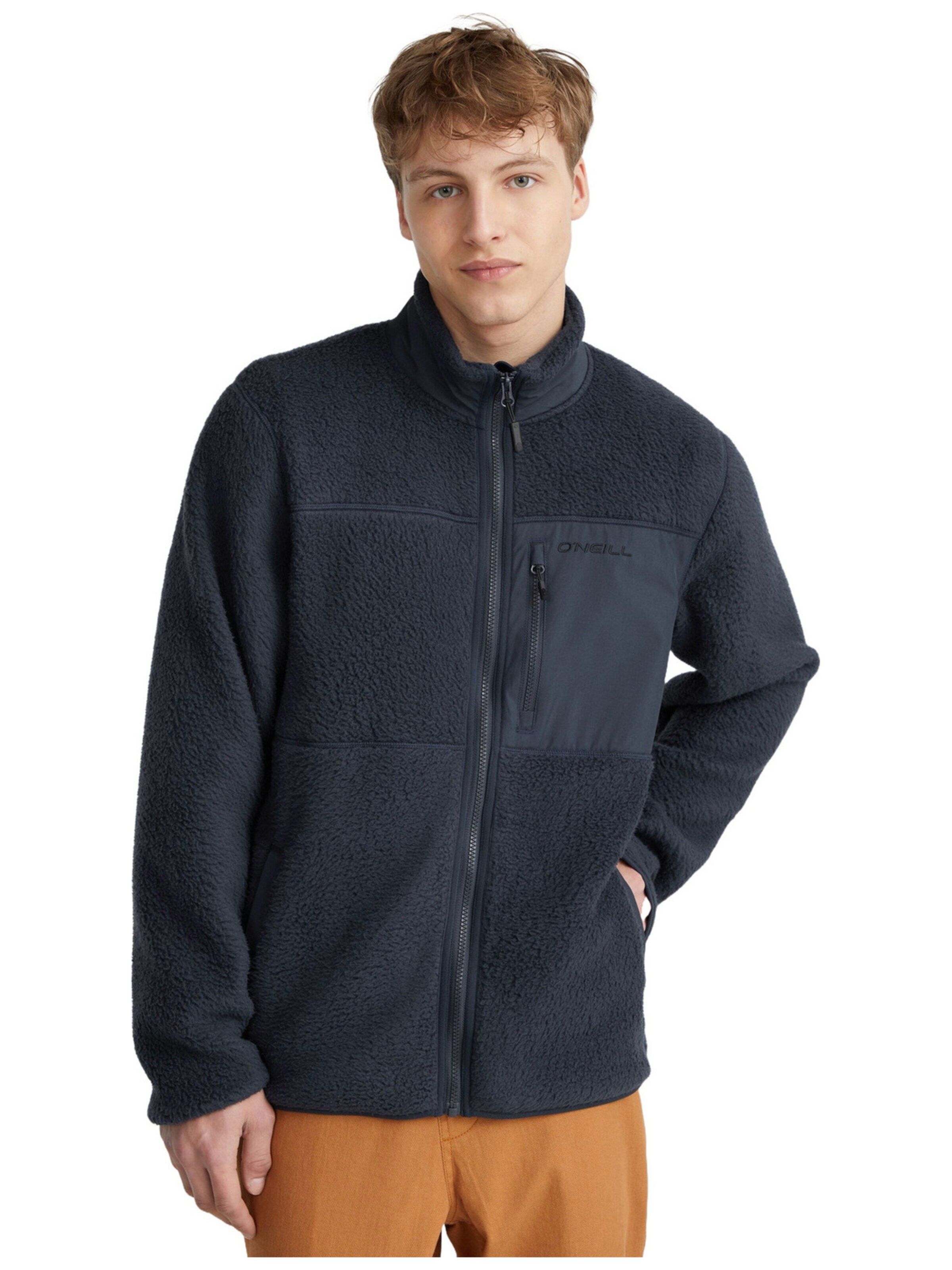 O'NEILL - Chaqueta deportiva 'O'Neill High Pile Full Zip Fleece' en azul: frente