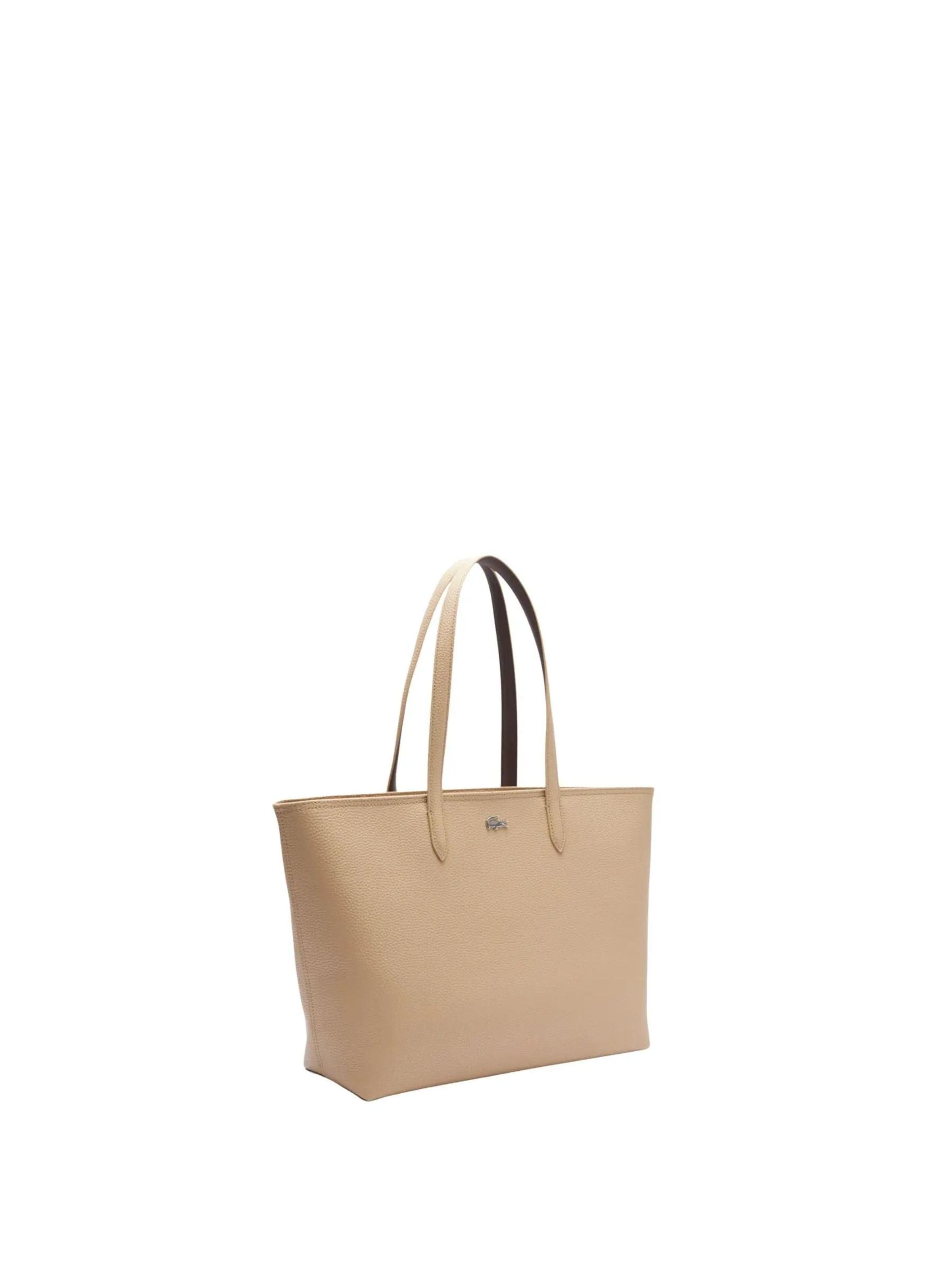 LACOSTE - Shopper 'Cabas Anna' en beige