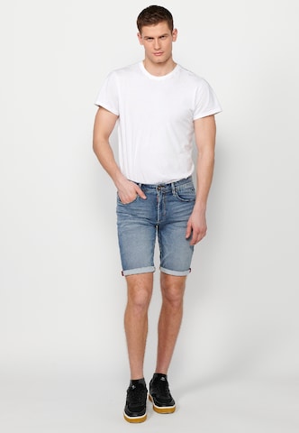 KOROSHI Regular Shorts in Blau