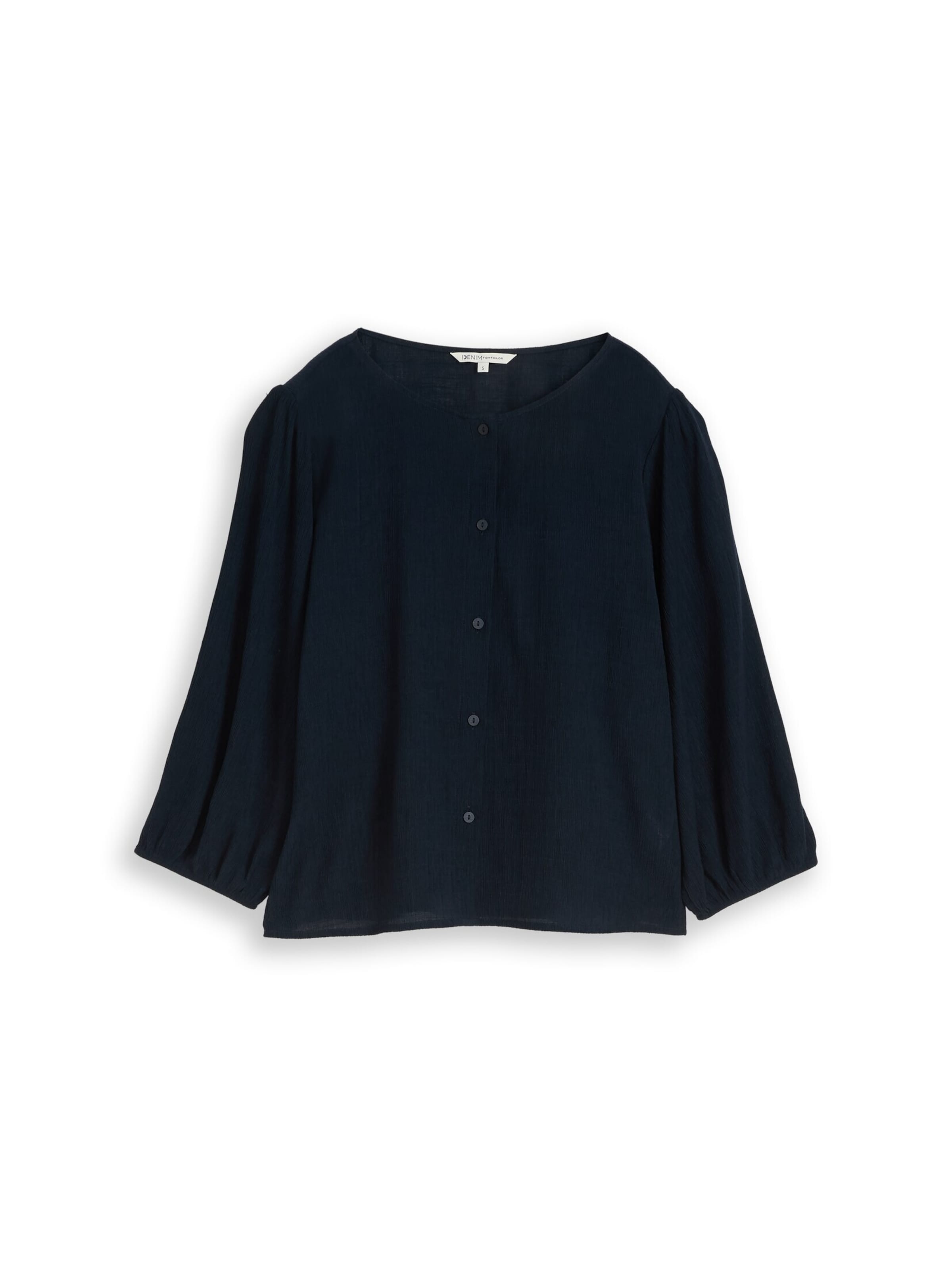 TOM TAILOR DENIM Blouse in Blue: front