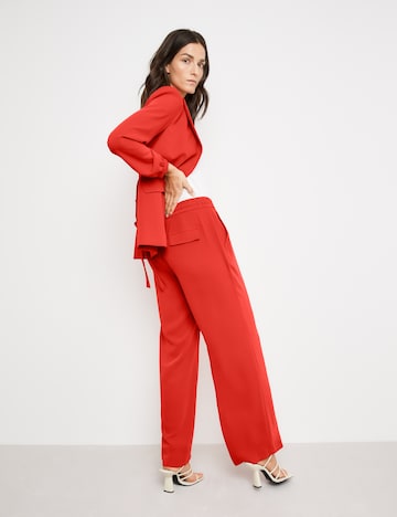 GERRY WEBER Wide leg Trousers in Red