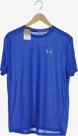 UNDER ARMOUR T-Shirt L in Blau: predná strana