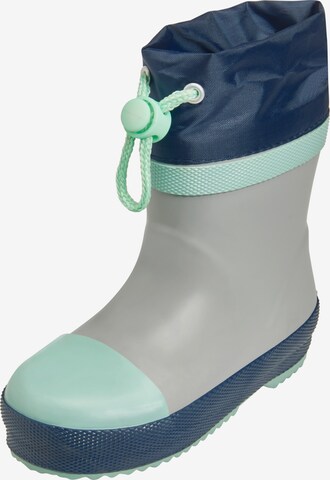 Bottes en caoutchouc PLAYSHOES en gris : devant