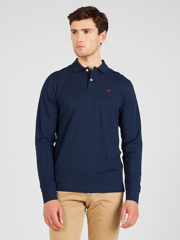 Hackett London - Camiseta en azul: frente