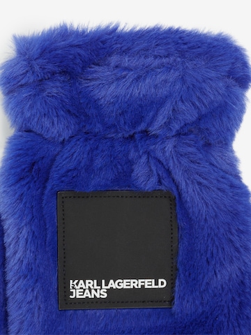 KARL LAGERFELD JEANS Rukkaset värissä sininen