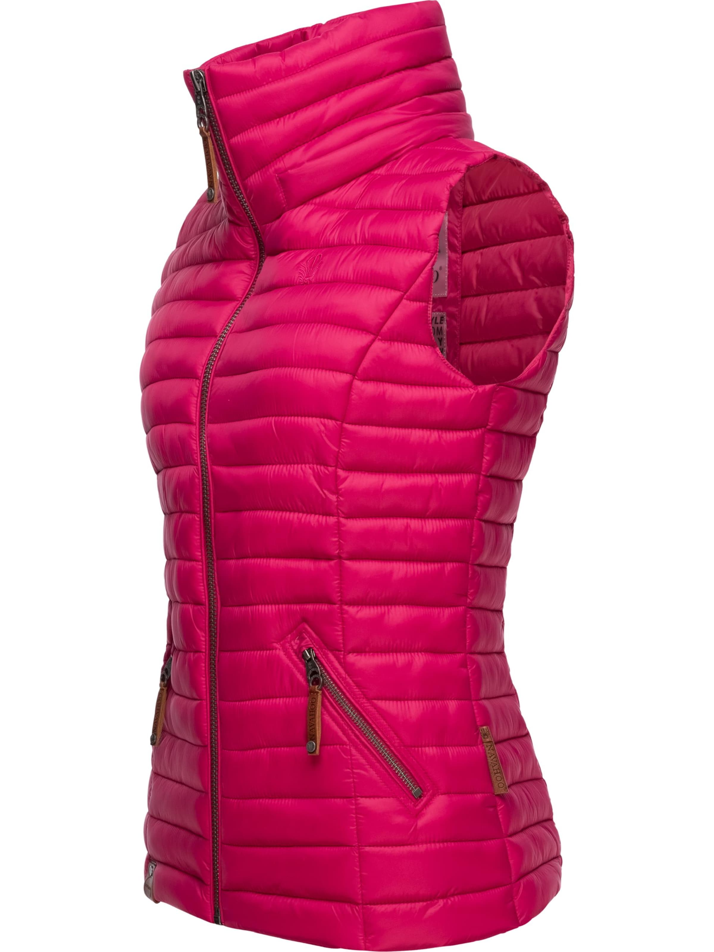 NAVAHOO Vest 'Shadaa' in Pink