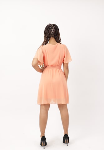 Elara Cocktailjurk in Oranje