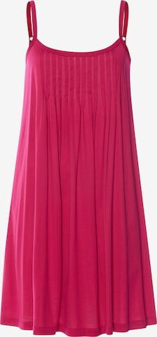 Hanro Nachthemd 'Juliet' in Rood: voorkant