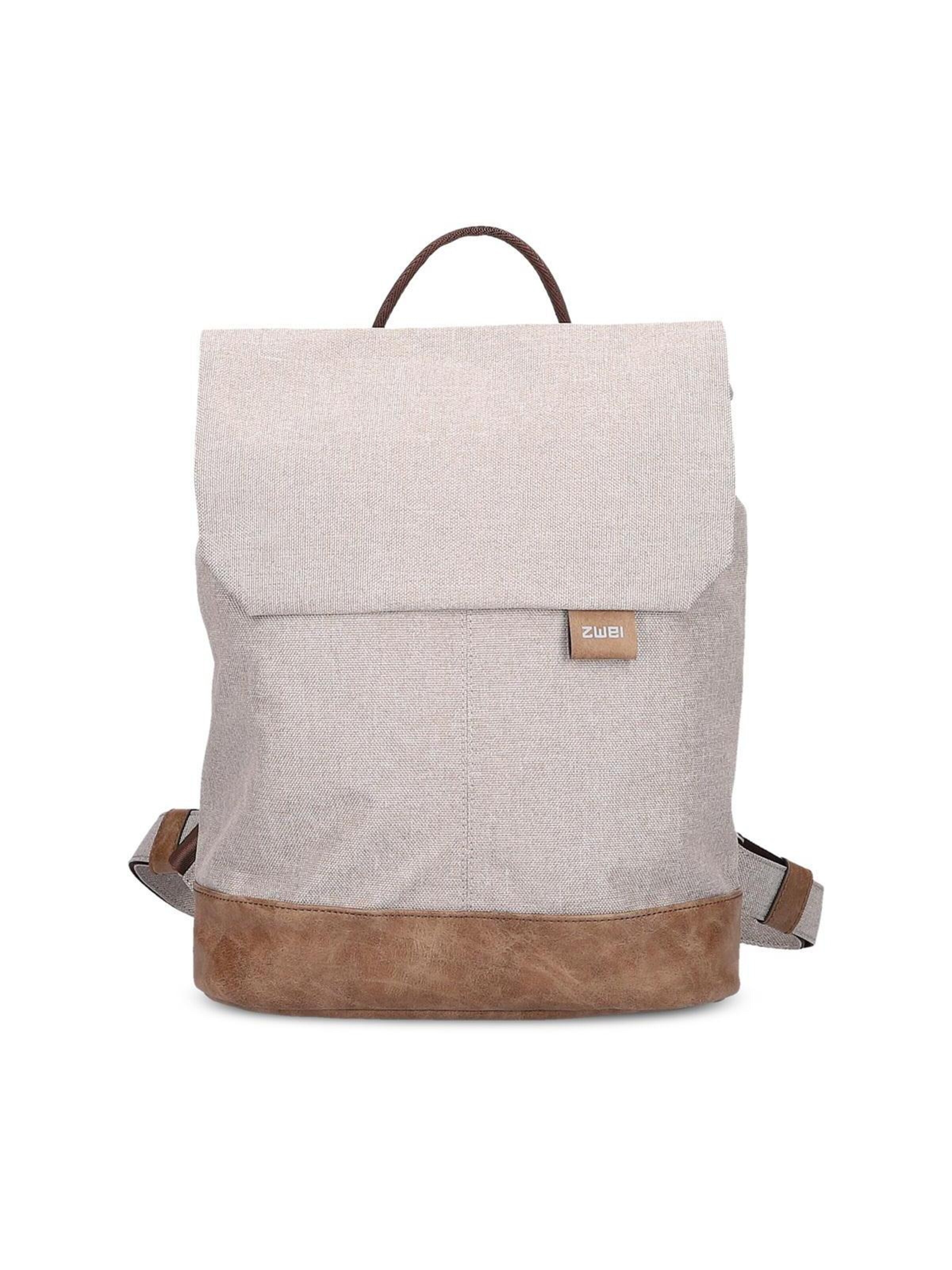 Sac à dos 'OLLI OR13' ZWEI en beige : devant
