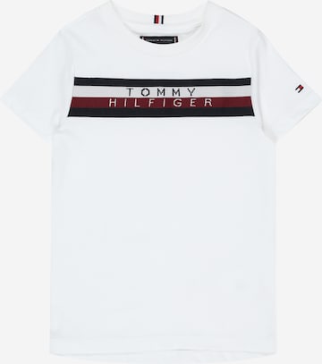 Maglietta di TOMMY HILFIGER in bianco: frontale