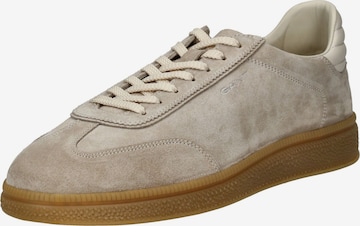 Baskets basses 'Cuzmo' GANT en beige : devant