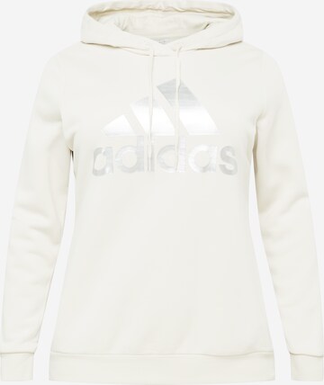 ADIDAS SPORTSWEAR Athletic Sweatshirt 'Essentials' in Beige: front