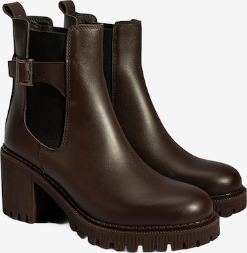 Desa Boots 'Stiefeletten' in Bruin: voorkant