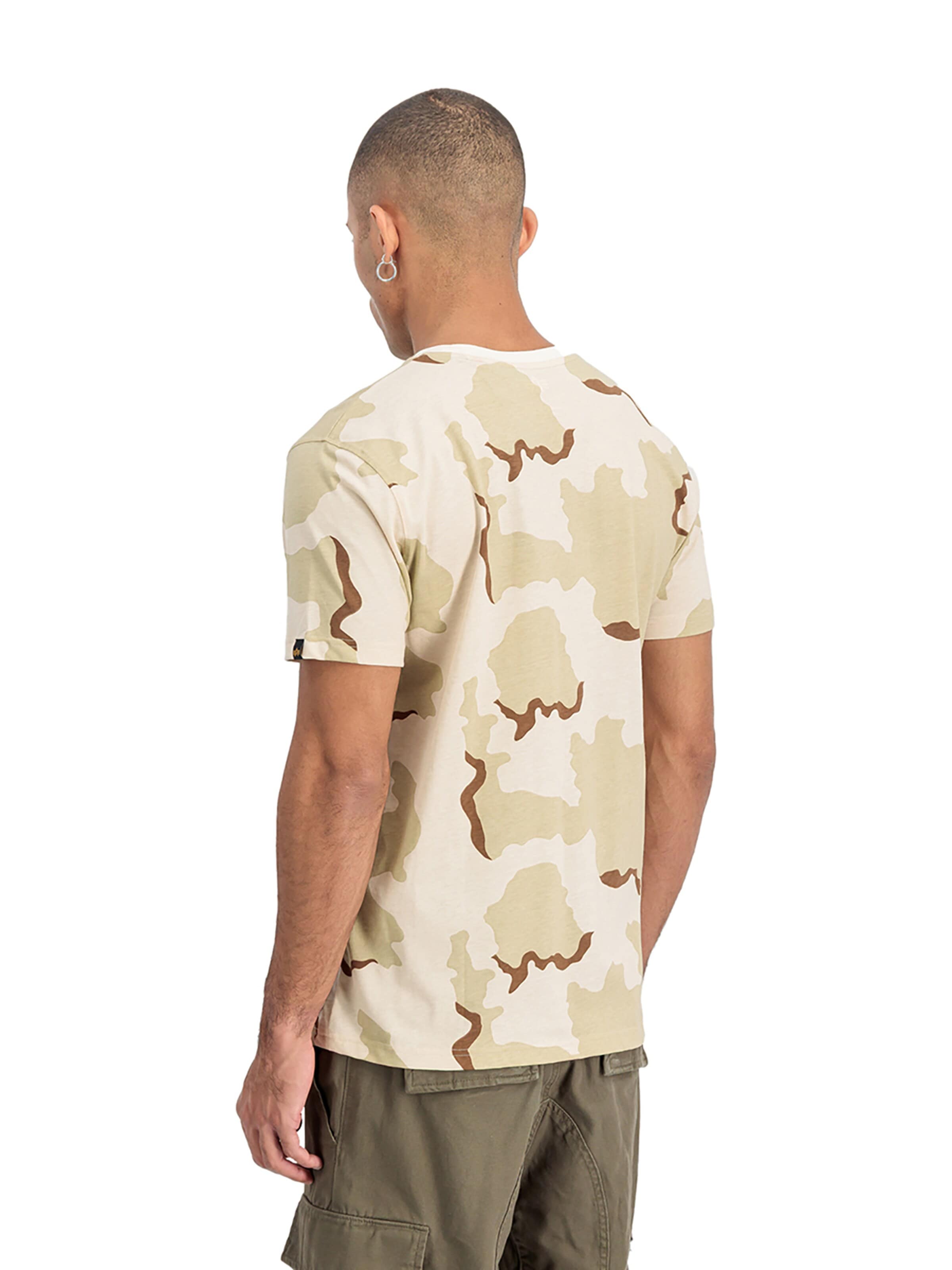 ALPHA INDUSTRIES T-shirt i beige