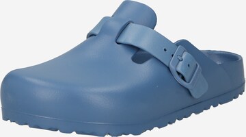 Saboți 'Boston' de la BIRKENSTOCK pe albastru: față