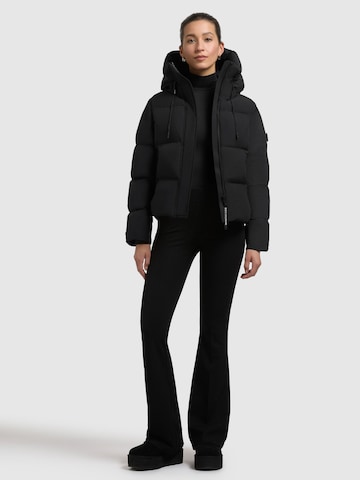 khujo Winter jacket 'Enits' in Black