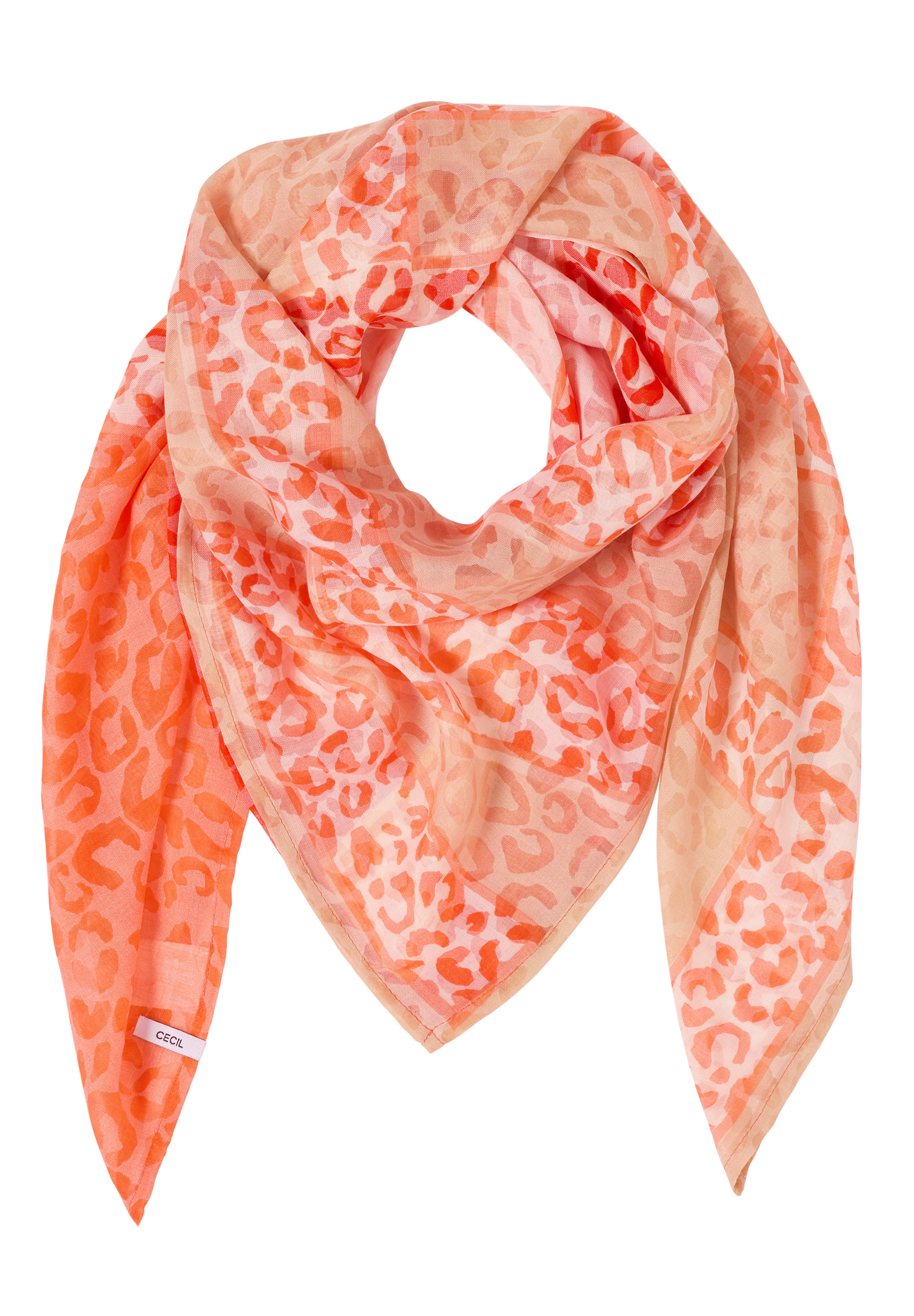 CECIL Tuch in Orange: Vorderseite