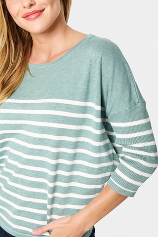 SAINT TROPEZ Pullover 'MilaSZ' in Grün