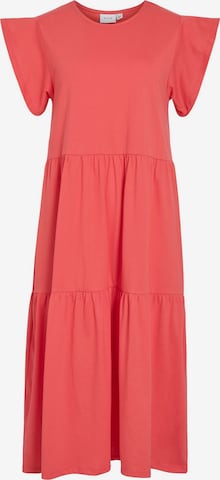 Robe VILA en rouge : devant