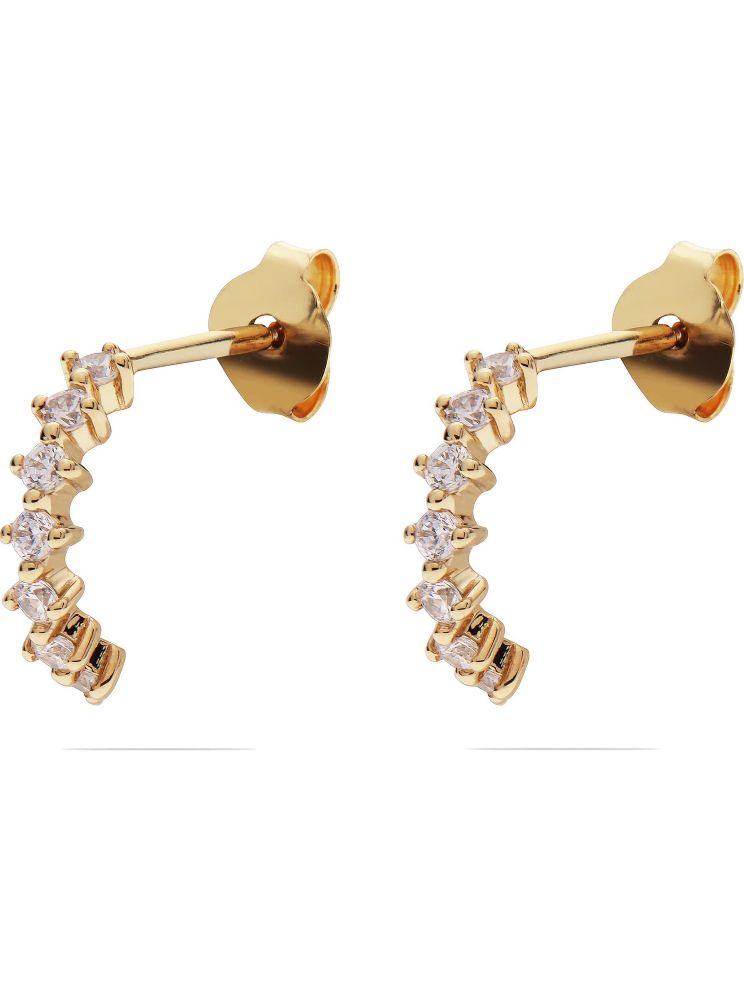 FAVS Ohrringe in Gold: Vorderseite