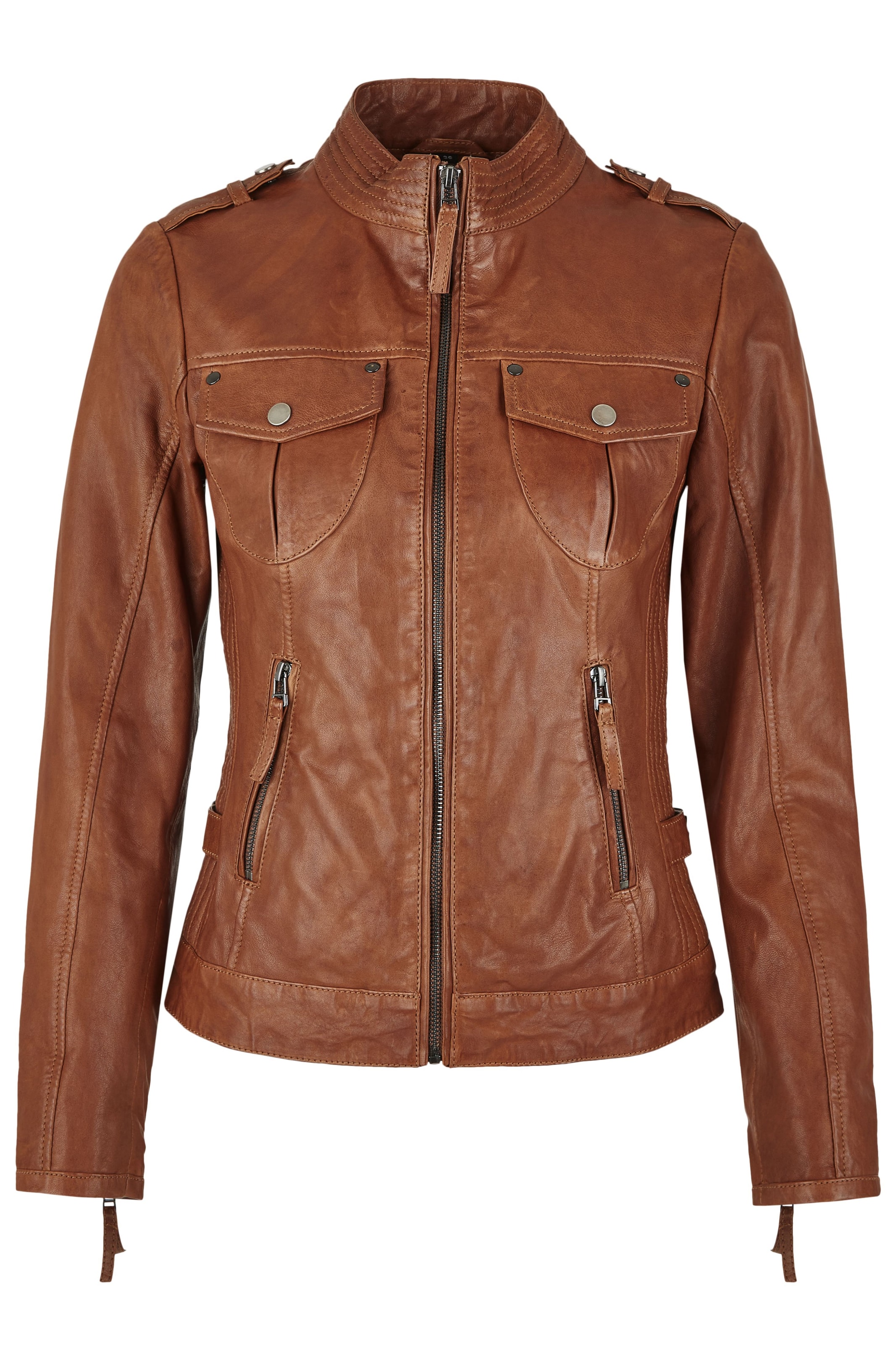 7ELEVEN Between-season jacket 'SEElena' in Brown: front