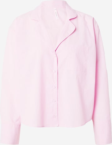 Chemise de nuit Hunkemöller en rose : devant