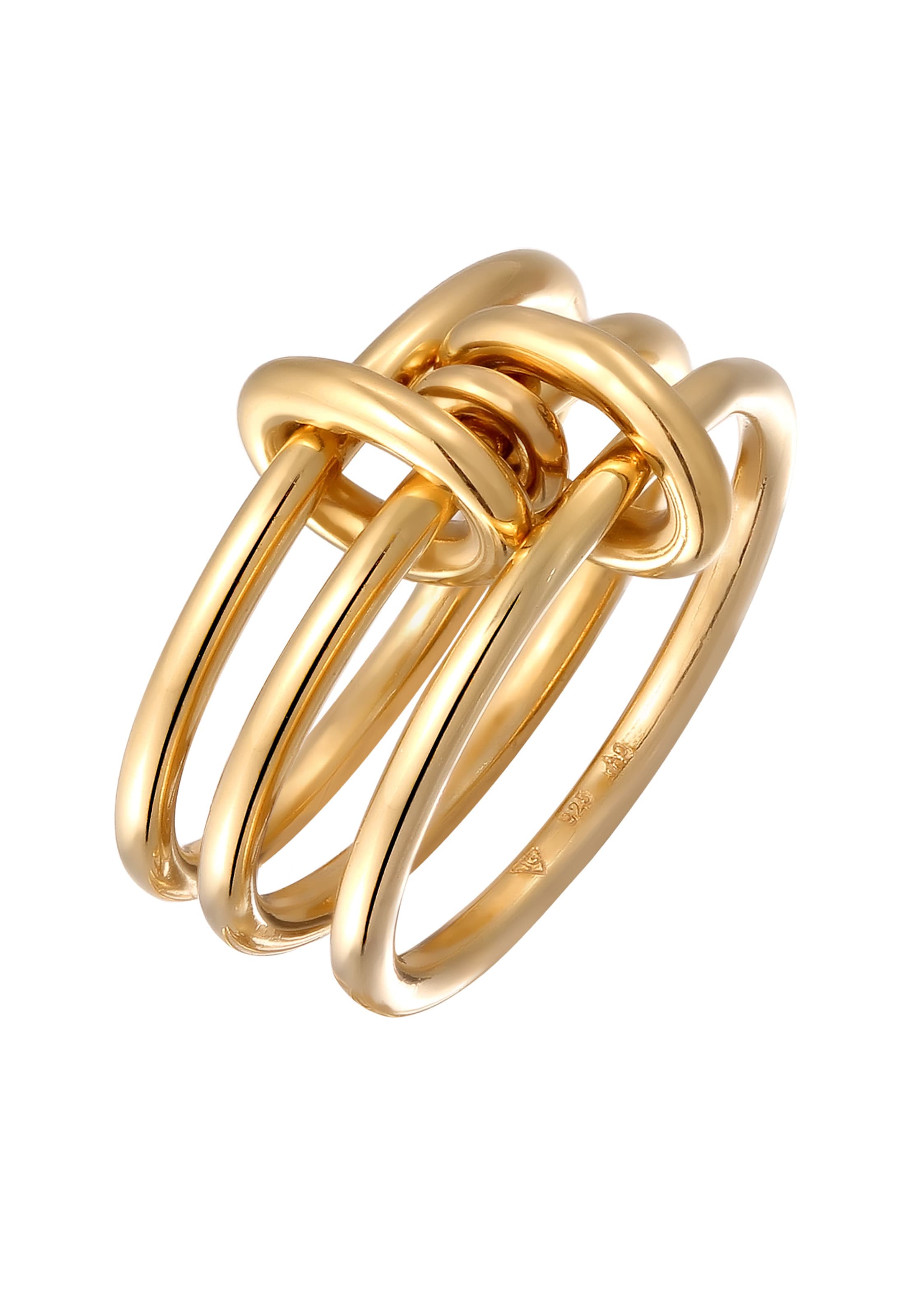 zelts ELLI Gredzens: no priekšpuses