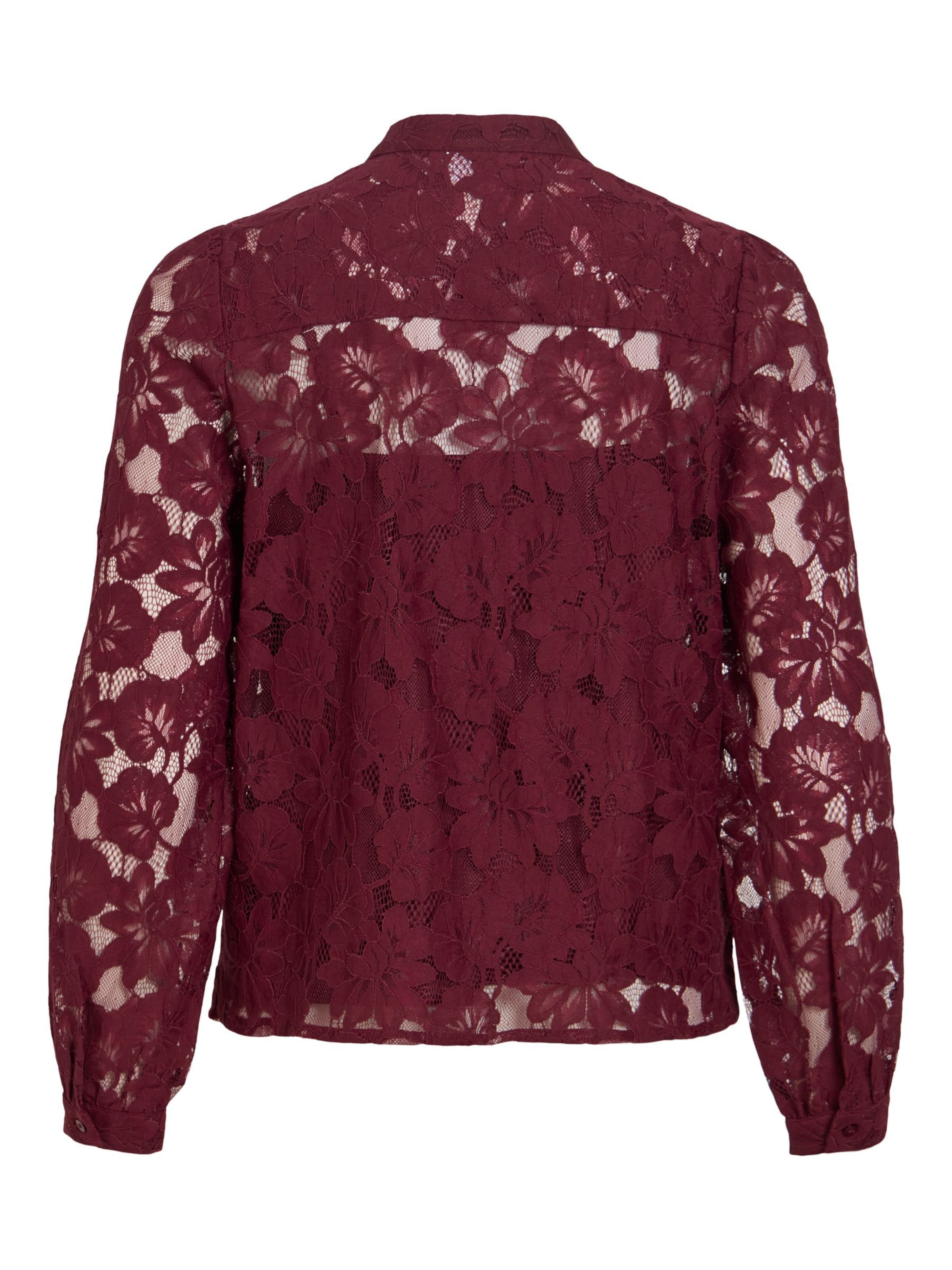 Chemisier 'SALA' VILA en rouge