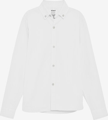 Coupe regular Chemise 'Antejo' ECOALF en blanc : devant