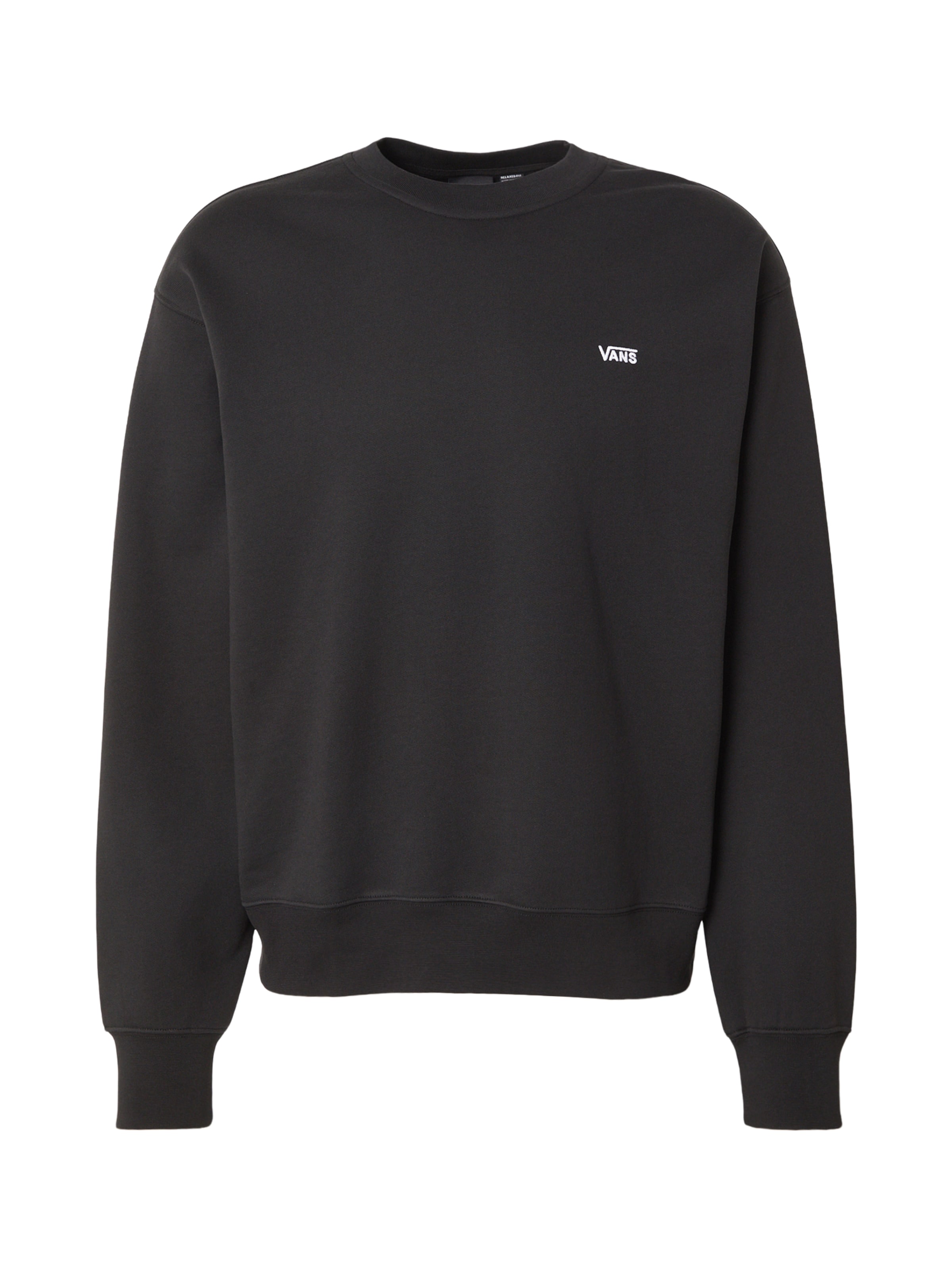 VANS - Sudadera 'LEFT CHEST II' en negro: frente