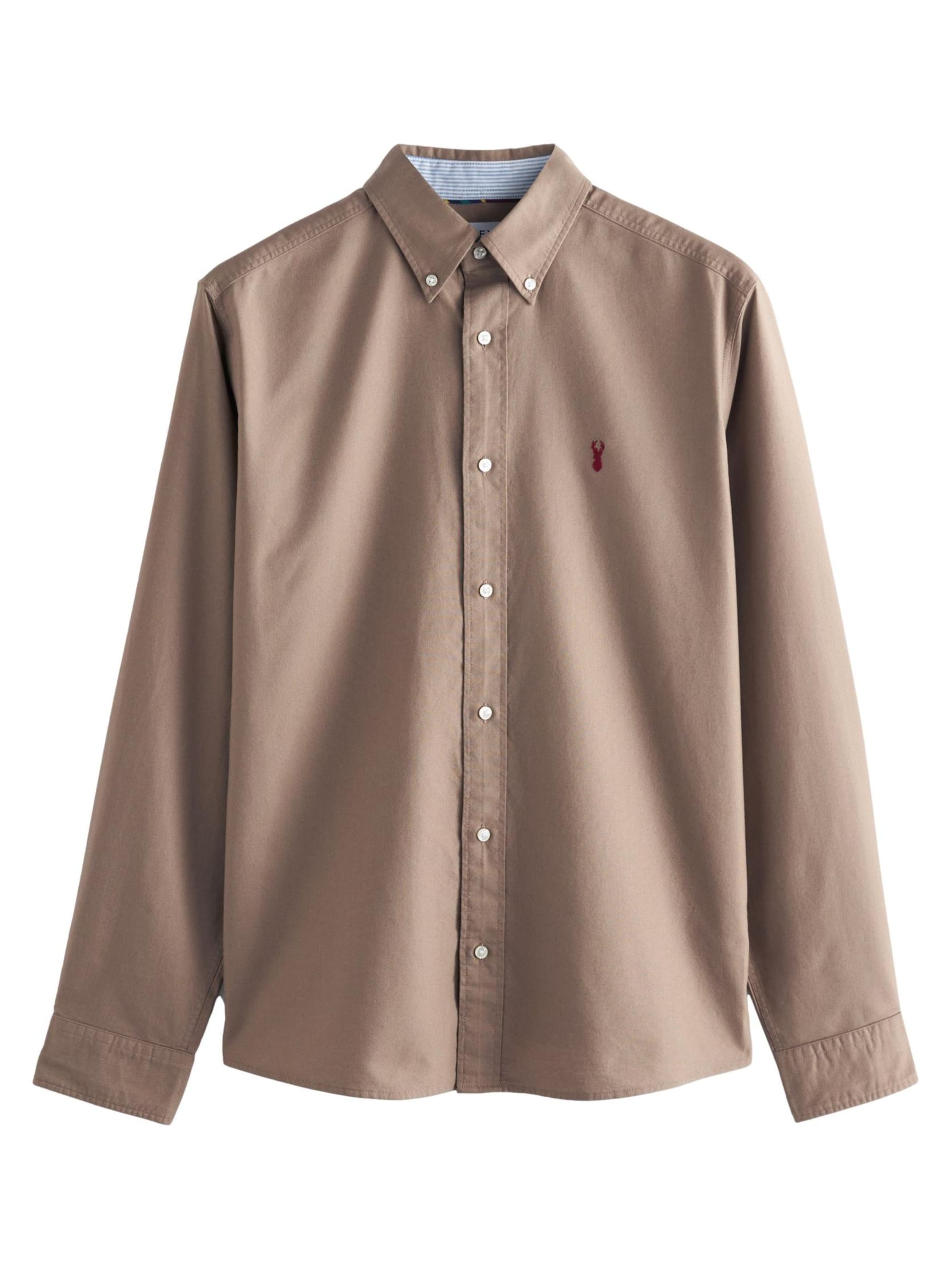 Next Tavaline suurus Triiksärk, värv beež: eest vaates