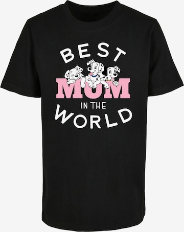 ABSOLUTE CULT Shirt 'Best Mum in the World' in Zwart: voorkant