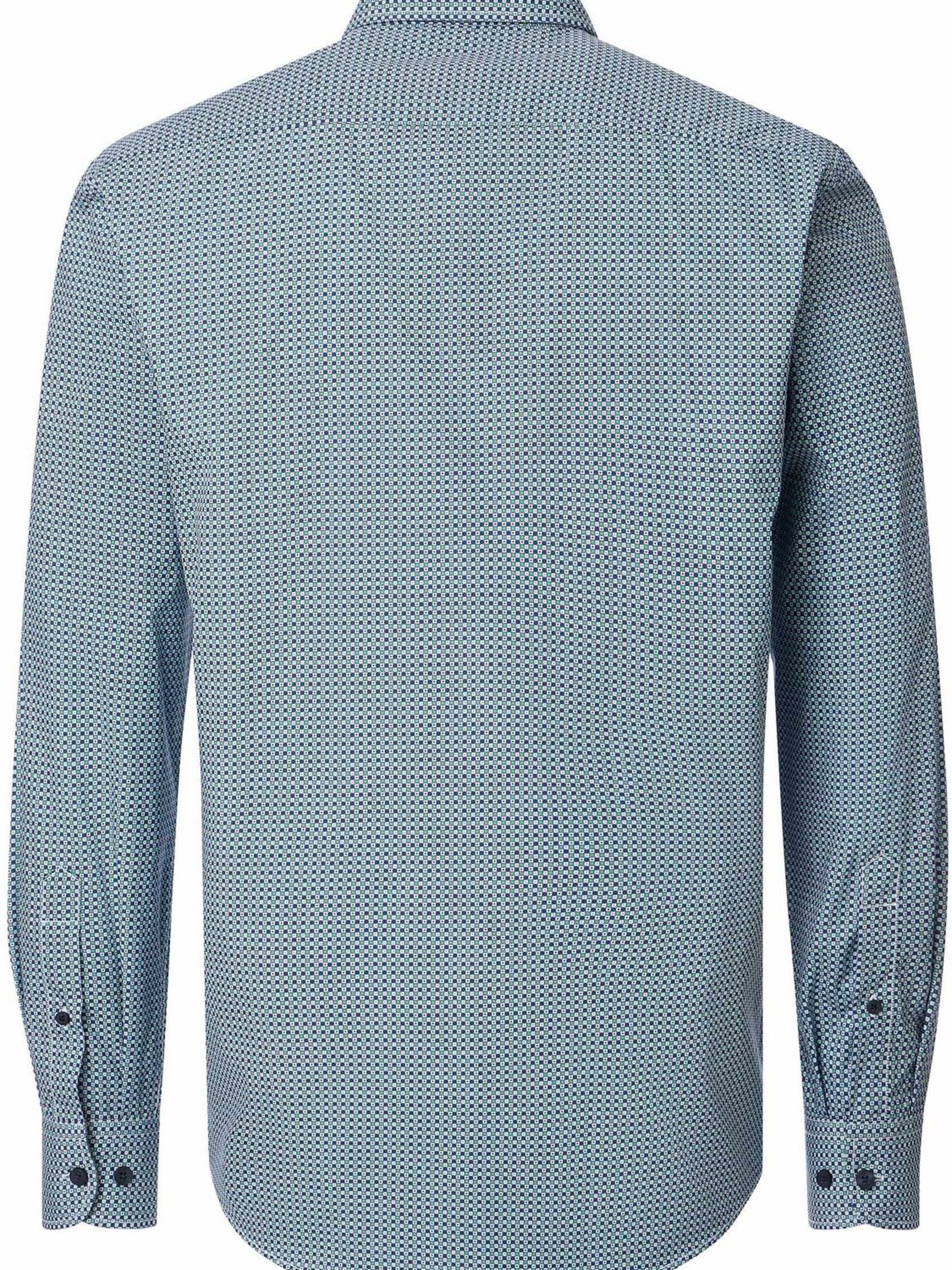 CASA MODA Regular fit Button Up Shirt in Blue