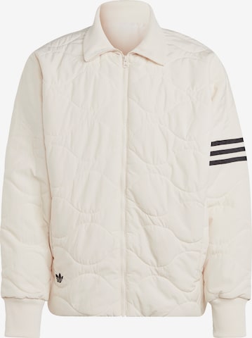 ADIDAS ORIGINALS Between-season jacket 'Adicolor Neuclassics' in Beige: front