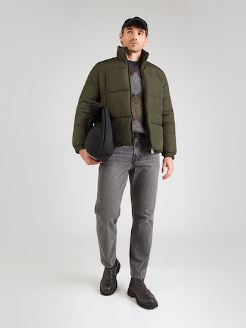 Only & Sons Prehodna jakna 'ONSDAVID' | zelena barva