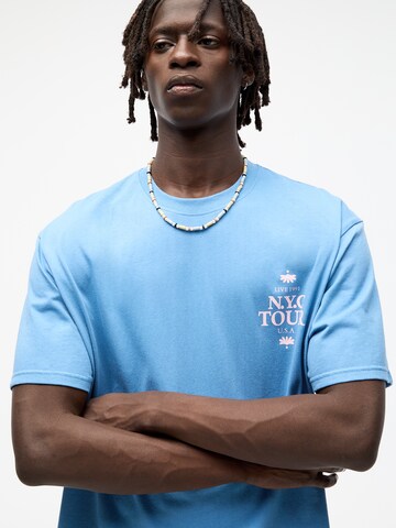 Pull&Bear Shirt in Blue
