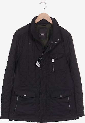 BRAX Jacket & Coat in M-L in Grey: front